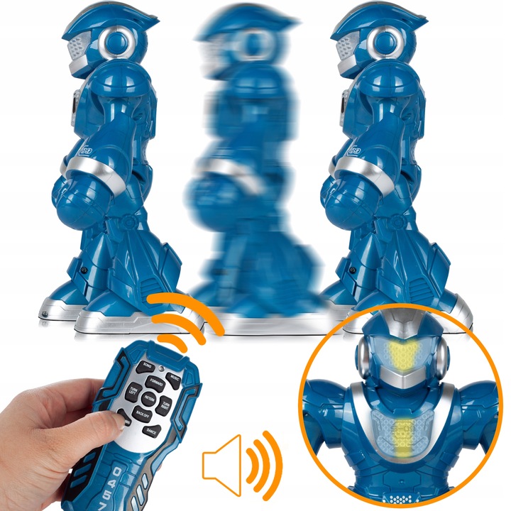 ROBOT ZDALNIE STEROWANY NA PILOTA INTERAKTYWNY TAŃCZY CHODZI ŚPIEWA MUZYKA