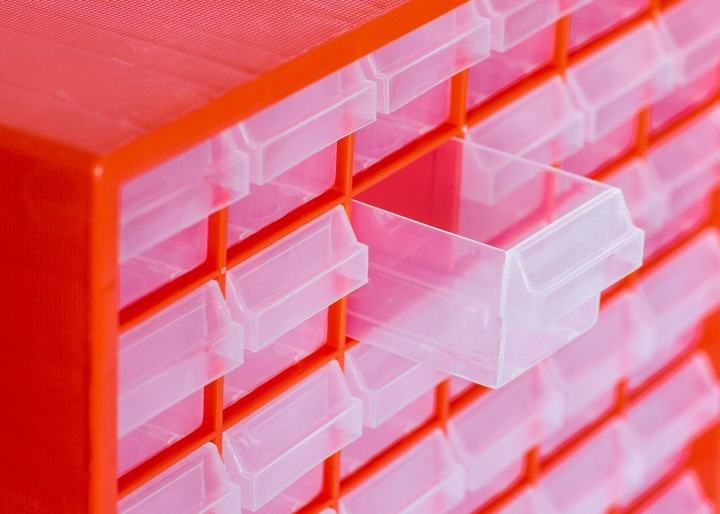 ORGANIZER POJEMNIK SZUFLADKI 36 x SOLIDNY