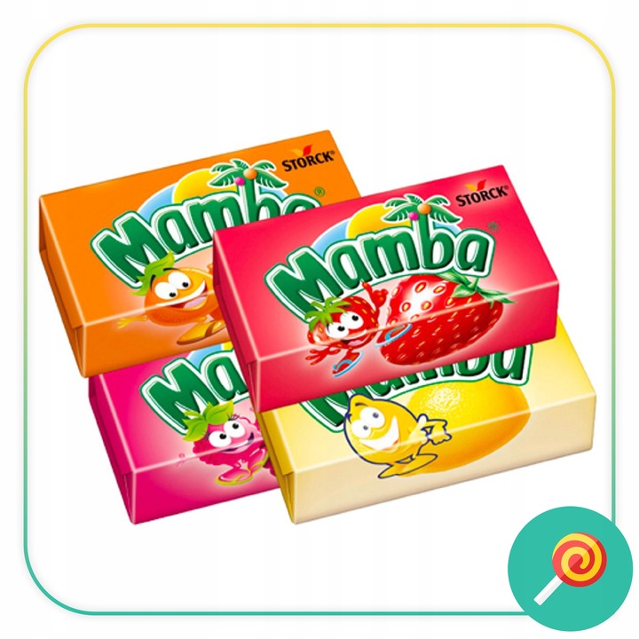 MAMBA Guma Rozpuszczalna 4szt 106G (op24szt)