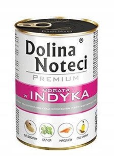 Mokra karma dla psa Dolina Noteci Premium MIX smaków 10x400g