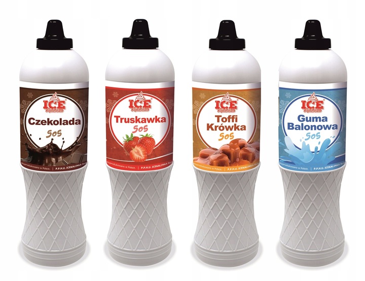 Sos TOFFI KRÓWKA polewa do lodów, deserów 1kg