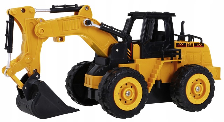duża KOPARKA ZDALNIE STEROWANA koparko-ładowarka zabawka dla dzieci PILOT