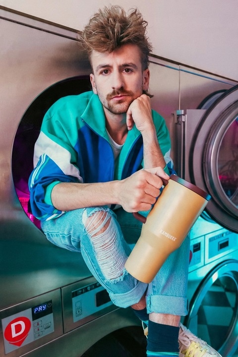 Kubek termiczny Kambukka RIO pojemnik obiadowy termos Zestaw Frozen Beige