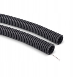 Peszel do kabli i przewodów z pilotem, rura karbowana RKLSP 25/20, 50m 5908