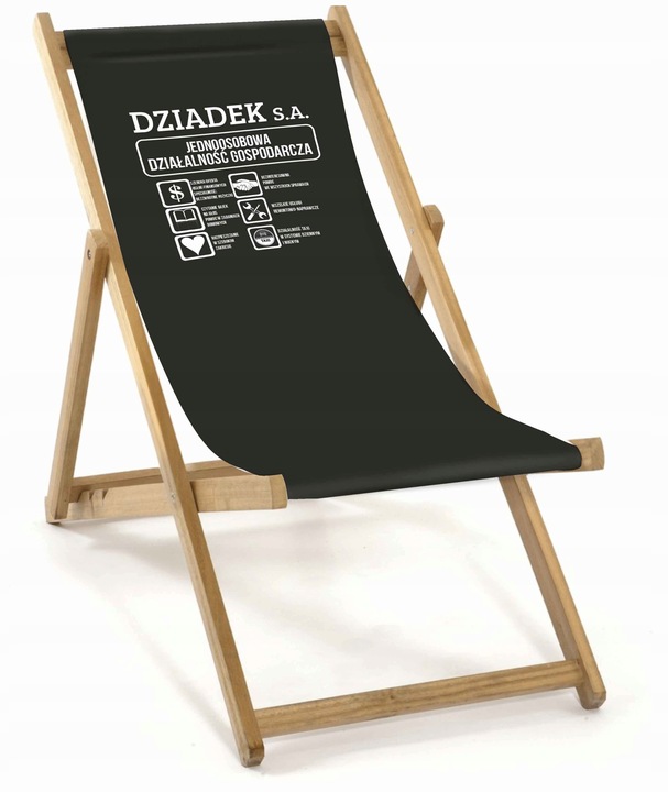 Leżak Prezent na Dzień Babci i Dziadka