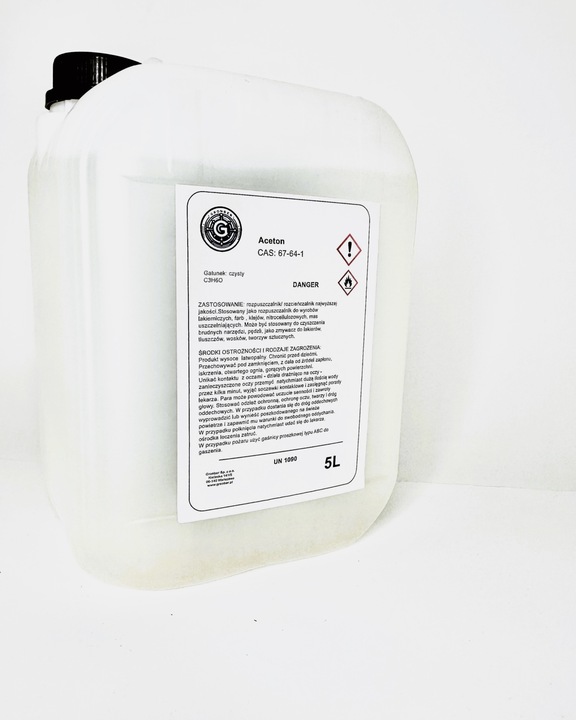 Aceton techniczny rozcieńczalnik 5L