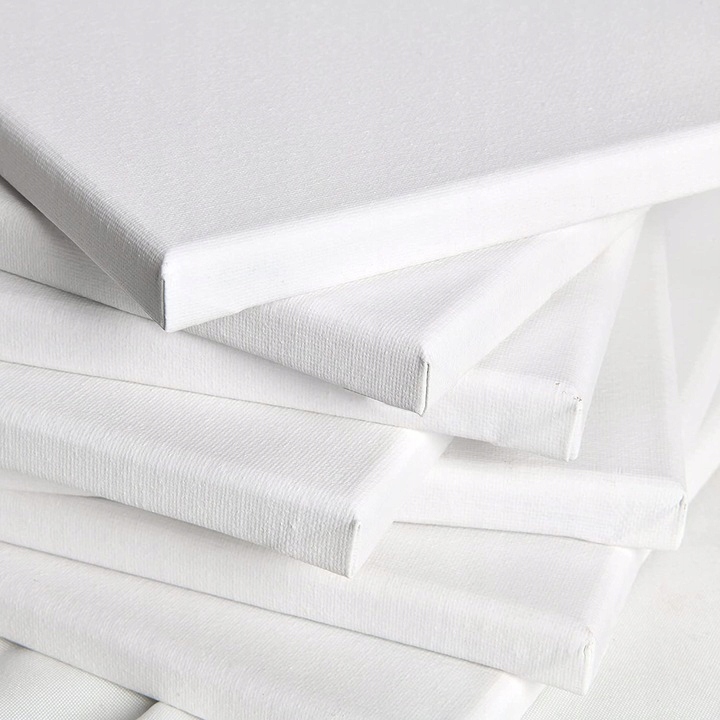 DUŻY ZESTAW Malarski sztaluga płótna farby PREMIUM