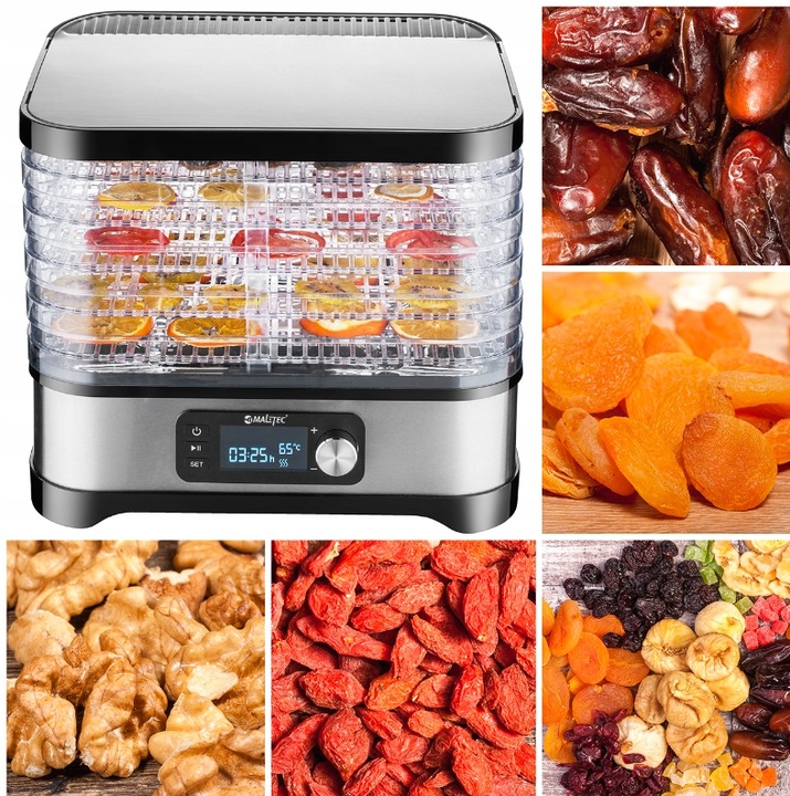 SUSZARKA SPOŻYWCZA PERFECTDRY DUŻA GRZYBÓW OWOCÓW WARZYW ZIÓŁ ŻYWNOŚCI 450W