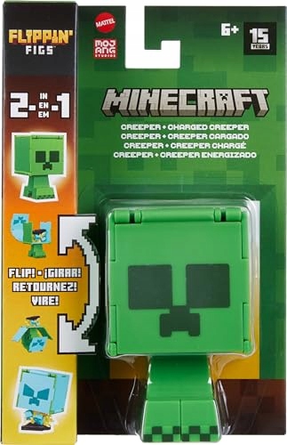 Figurka MATTEL Minecraft Creeper z transformacją 2w1 HTL46
