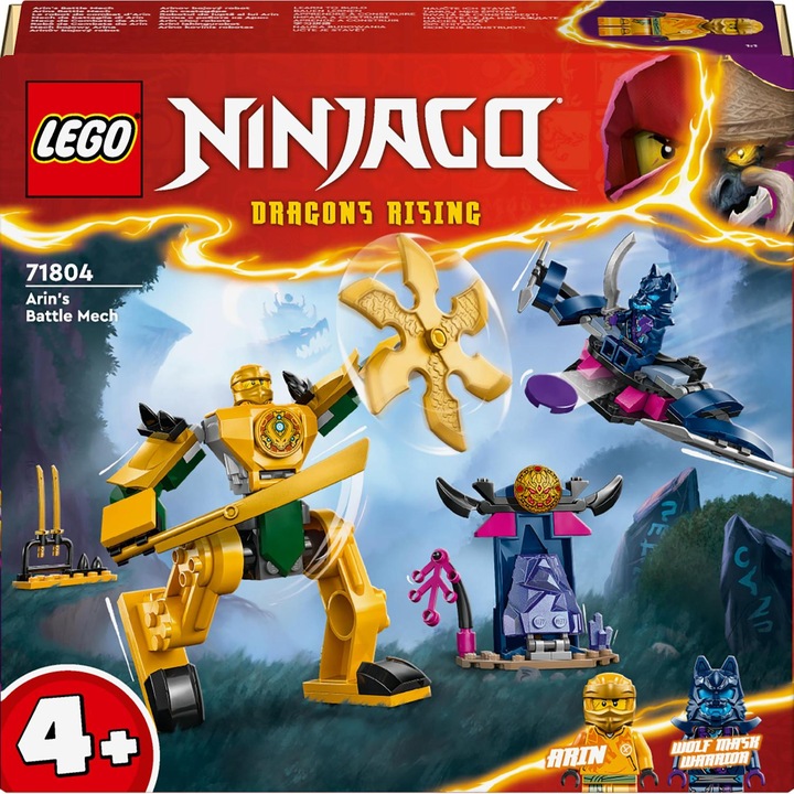 LEGO Ninjago Ruchomy Mech Robot bojowy Arina 71804 Wojownik Wilczej Maski