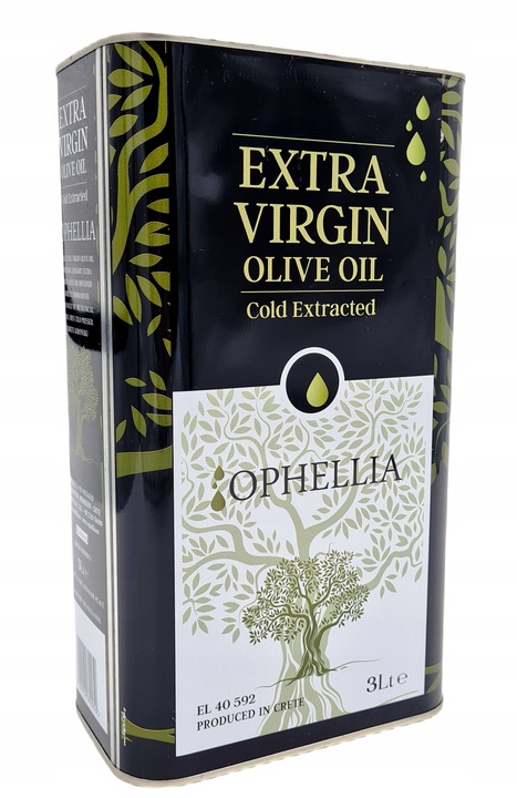Oliwa z Oliwek Extra Virgin 3L Grecka Ophellia Premium Ekstrakcja na Zimno