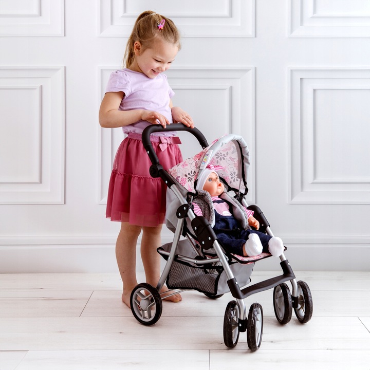 Lalka bobas interaktywna mówi śpiewa PL ZESTAW SMOCZEK + PAMPERSY + BUTELKI