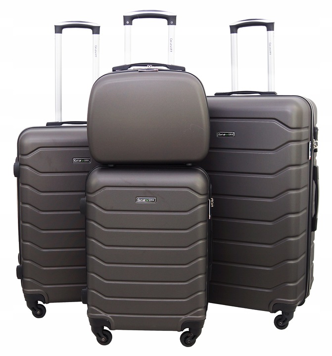 ZESTAW WALIZEK 4w1 WALIZKA PODRÓŻNA NA KÓŁKACH GRAVITT 931