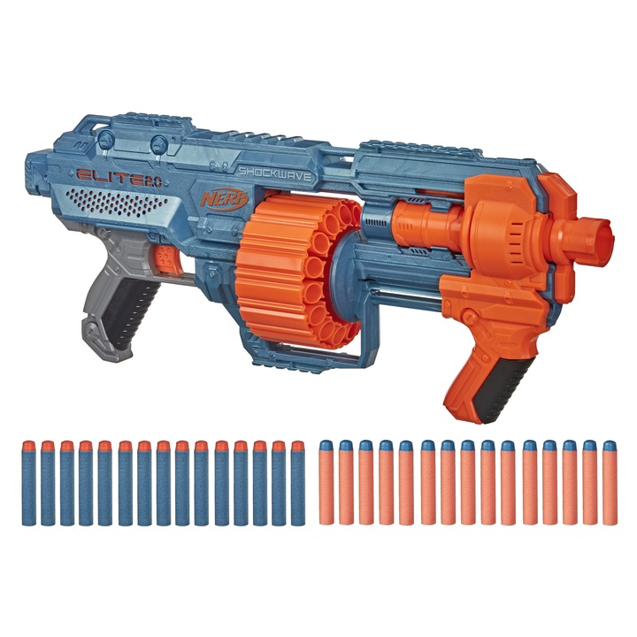 PISTOLET NERF KARABIN ELITE 2.0 KARABIN SHOCKWAVE RD-15 E9527 + 30 STRZAŁEK