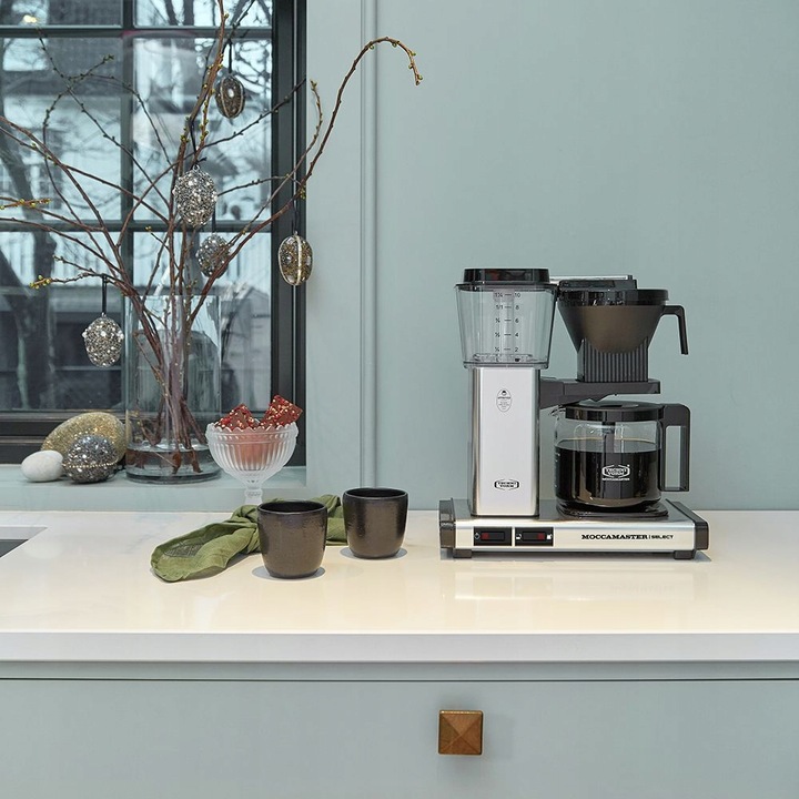 Ekspres przelewowy do kawy Moccamaster KBG 741 Select srebrny polerowany