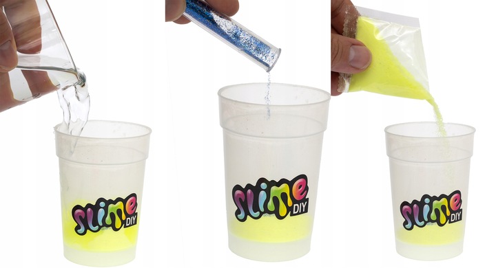 ZESTAW SLIMY SLIME DIY FABRYKA MIKSER DO ROBIENIA GLUTÓW DLA DZIECI