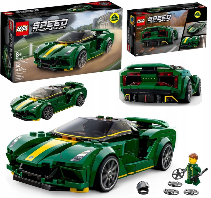 LEGO Speed Champions 76907 Lotus Evija Prezent