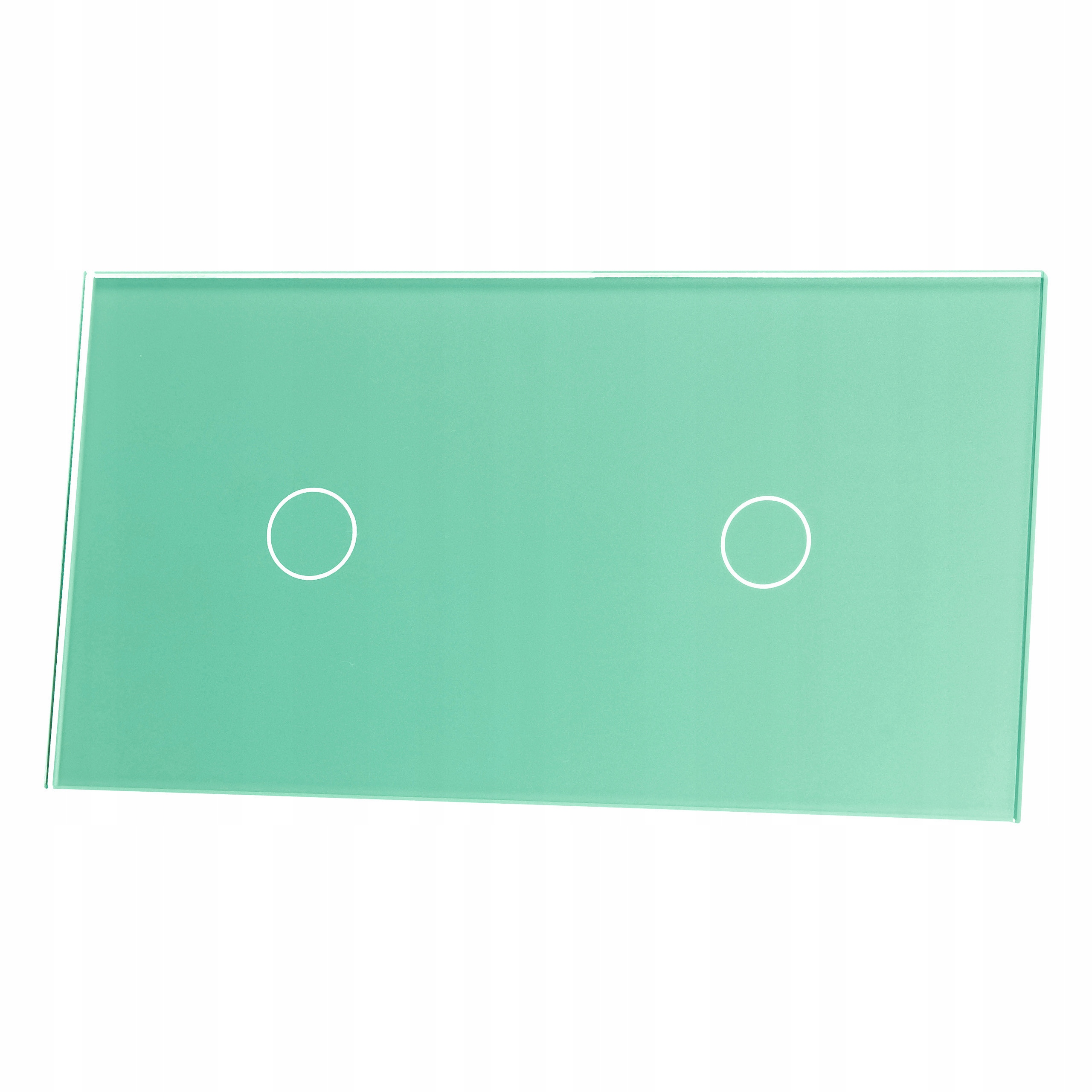 PANEL SZKLANY 1+1 (2 PUSZKI) - ZIELONY LIVOLO