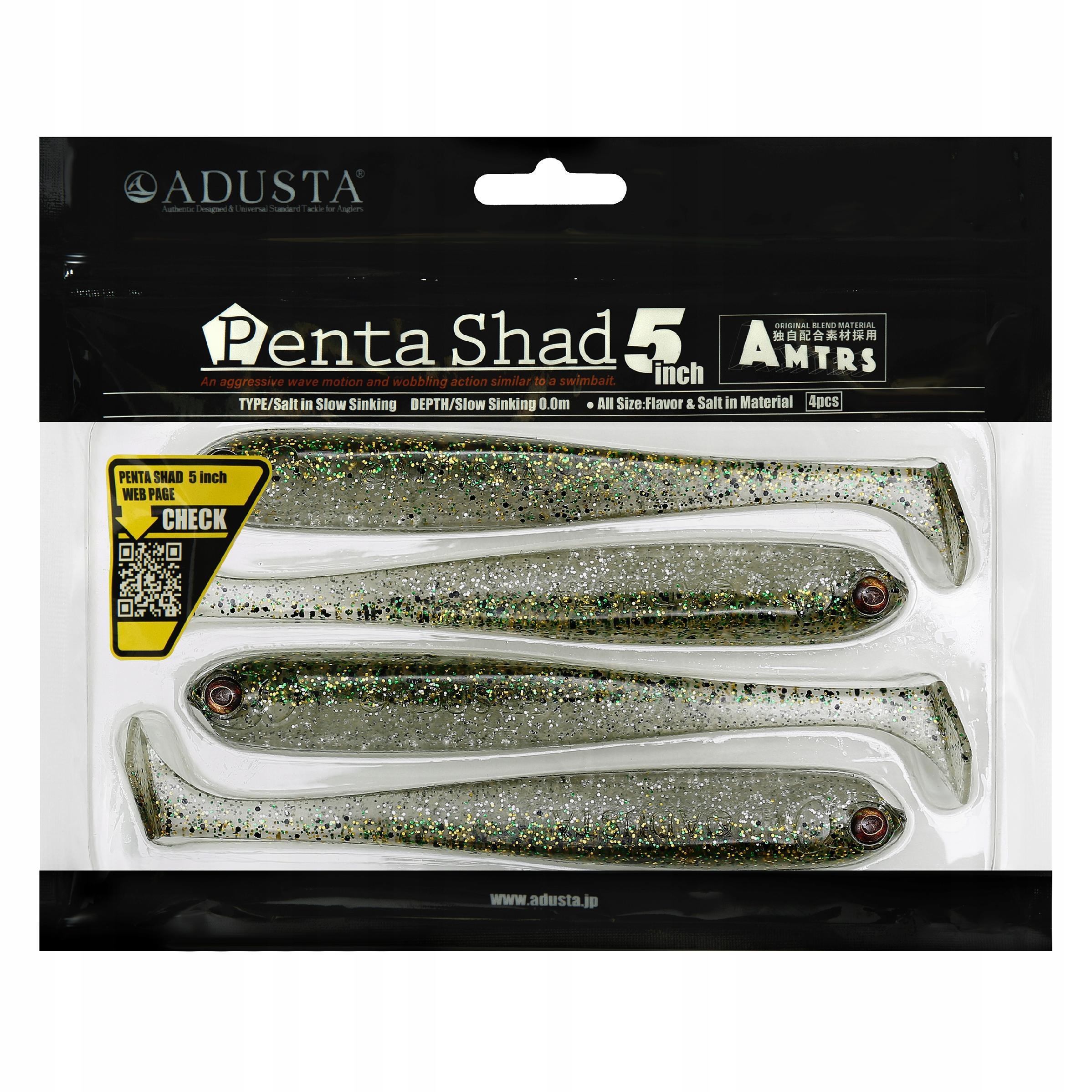 ADUSTA PENTA SHAD 12,7CM 104 HAZE PS5-104
