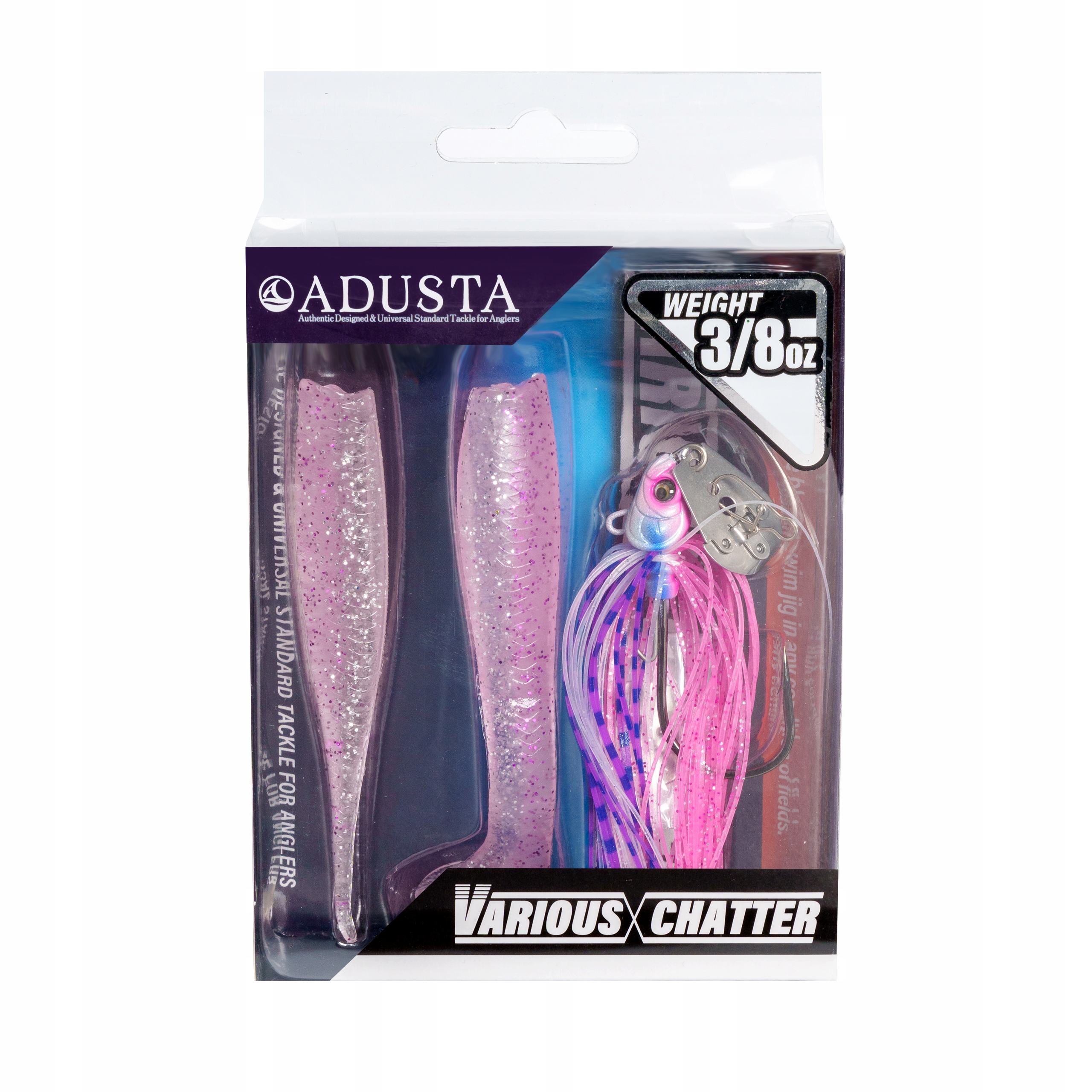 ADUSTA VARIOUS CHATTER 3/8 OZ (10G) 804 CANDY SHAD