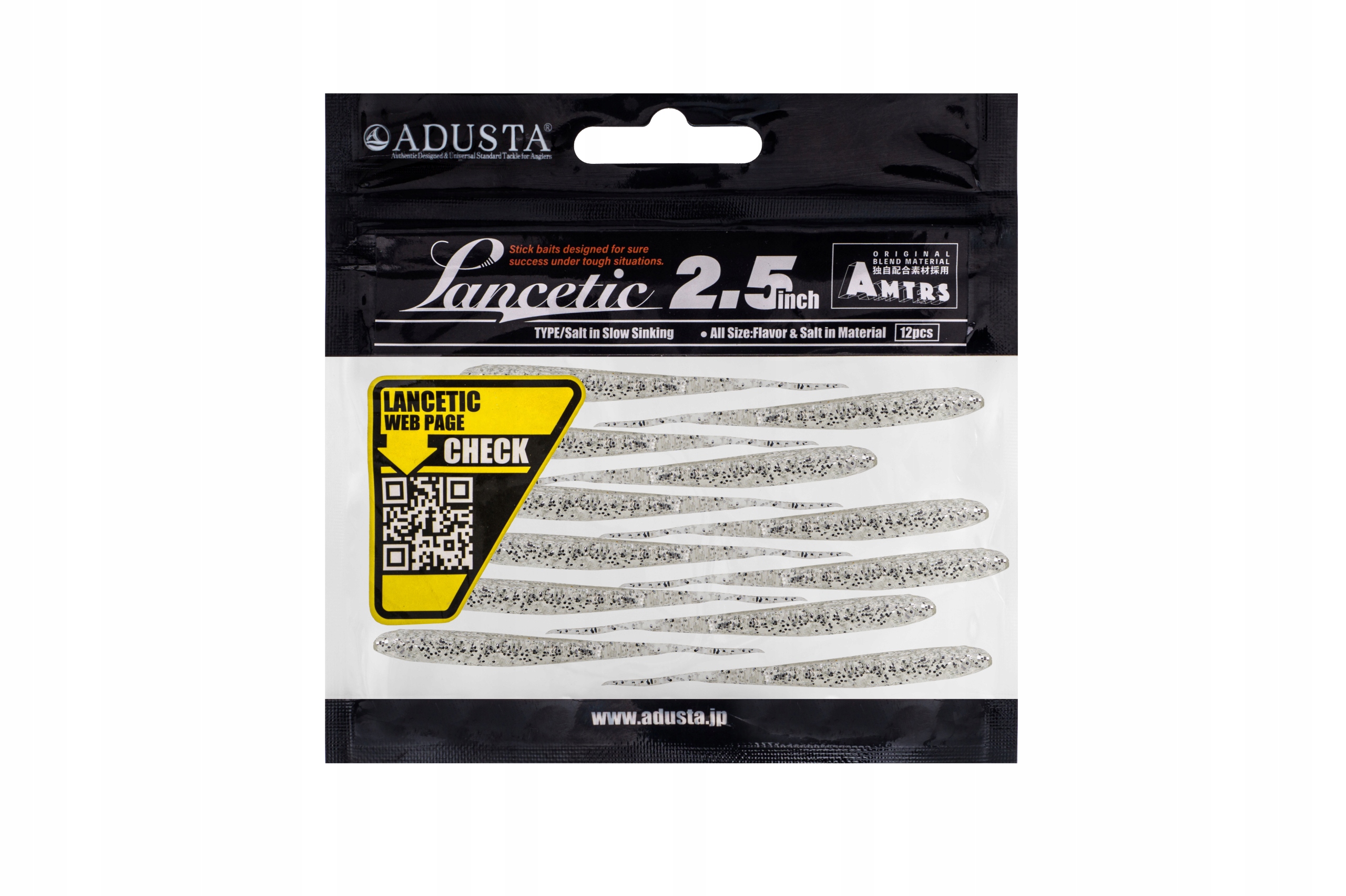 ADUSTA LANCETIC 6CM, 0.6G, 013 CLEAR SILVER