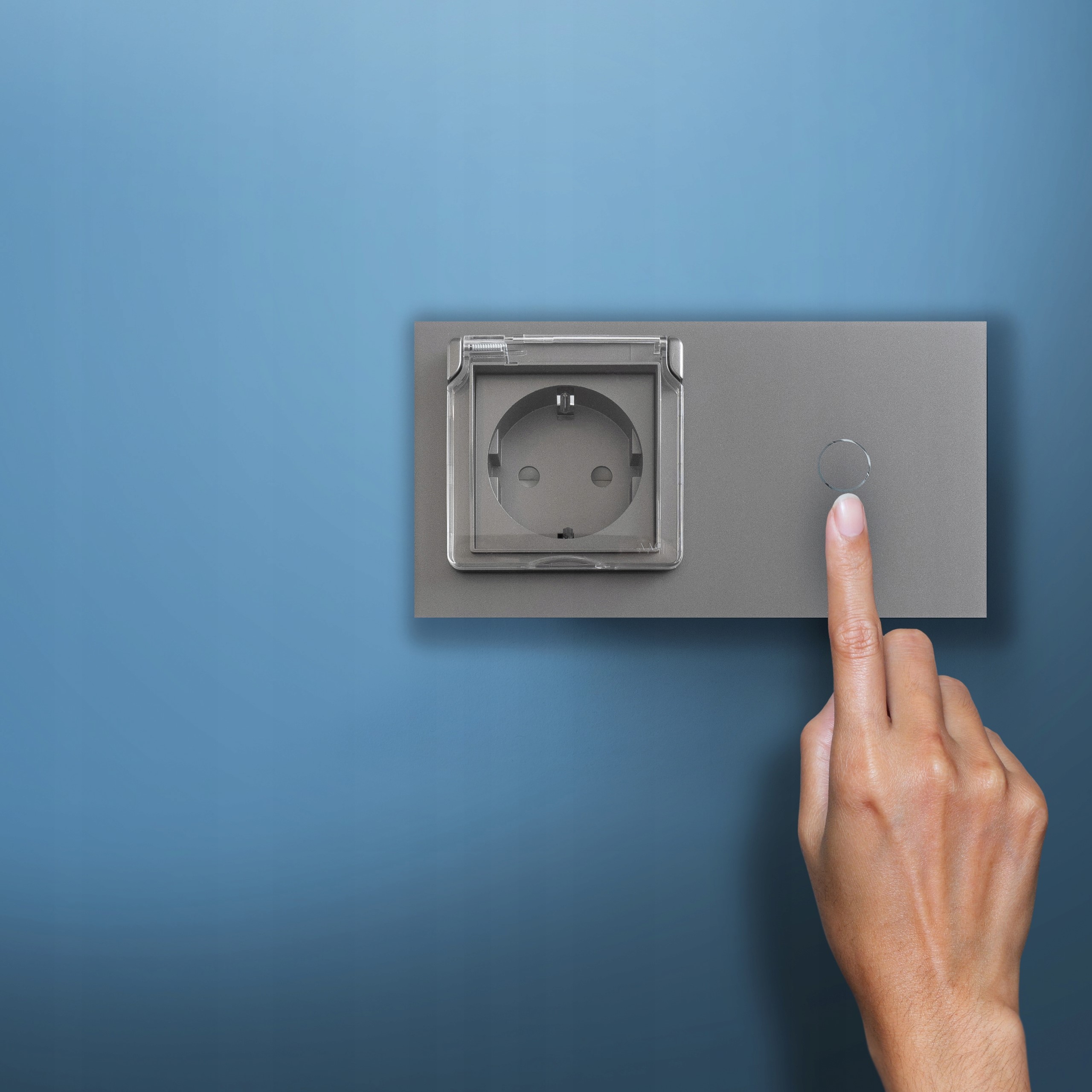 VL-W03EU-68 GNIAZDO 16A LIVOLO SZKŁO STANDARD EU