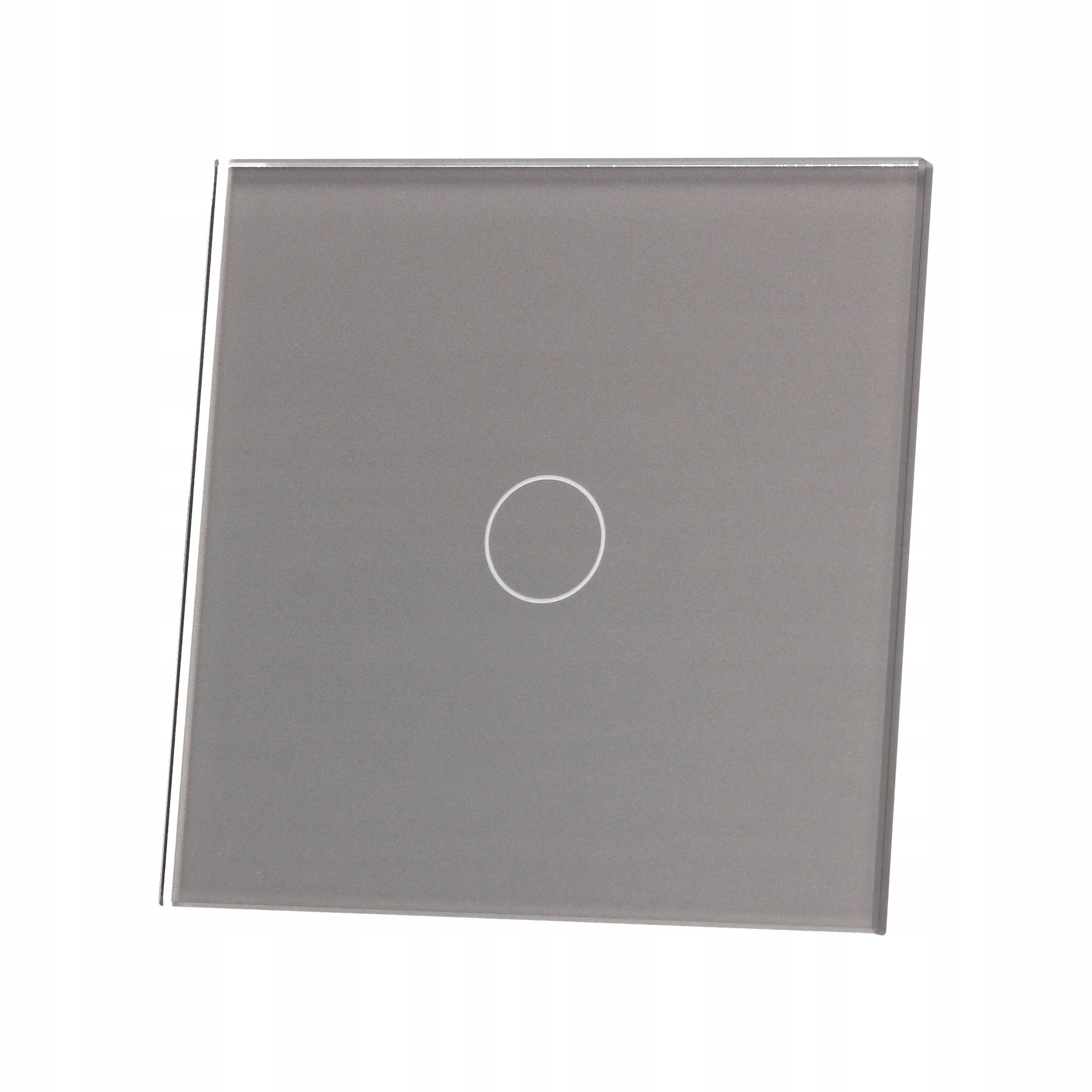 PANEL SZKLANY POJEDYNCZY - SREBRNY LIVOLO