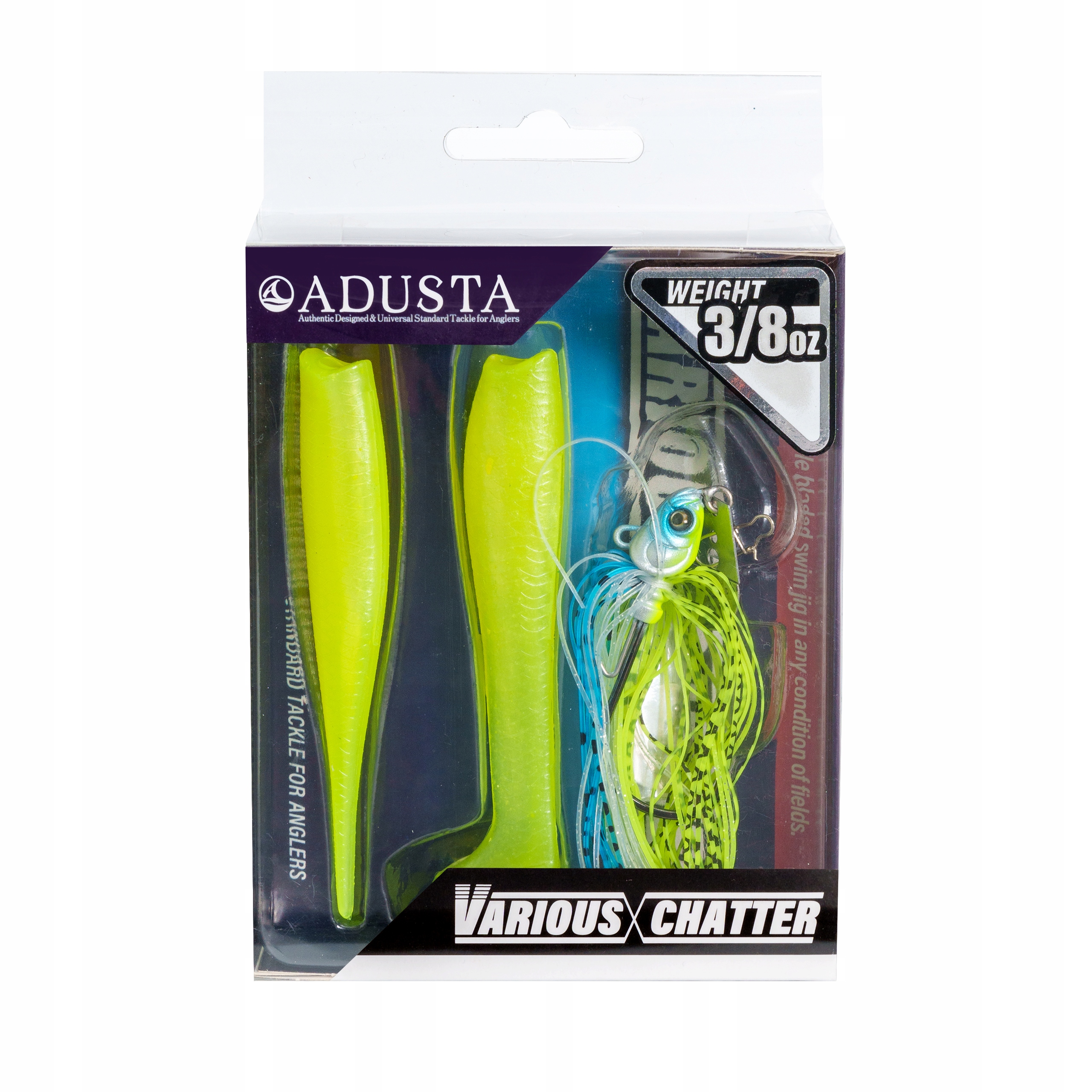 ADUSTA VARIOUS CHATTER 3/8 OZ (10G) 802 CHART SHAD