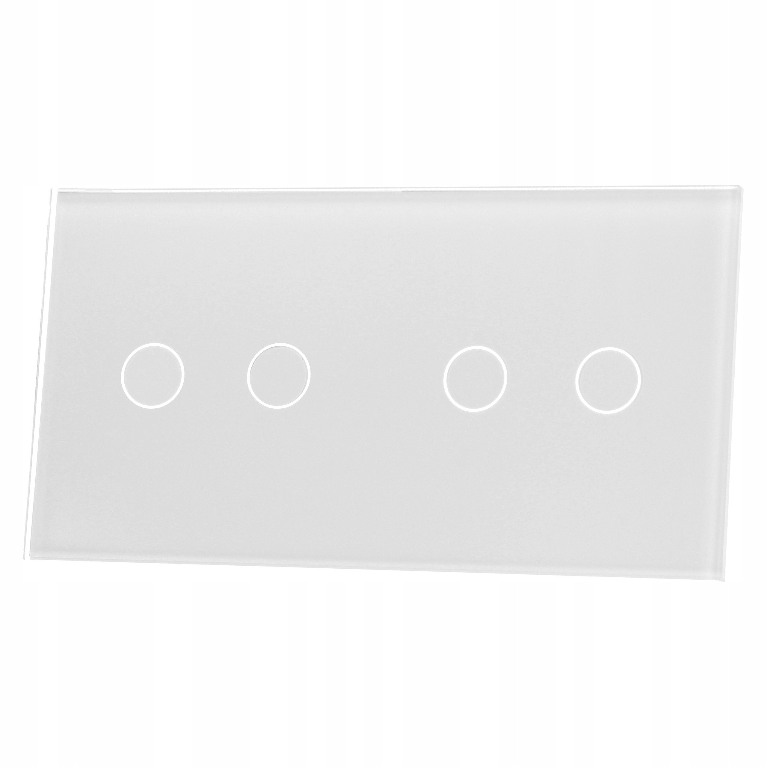 PANEL SZKLANY 2+2 (2 PUSZKI) - BIAŁY LIVOLO