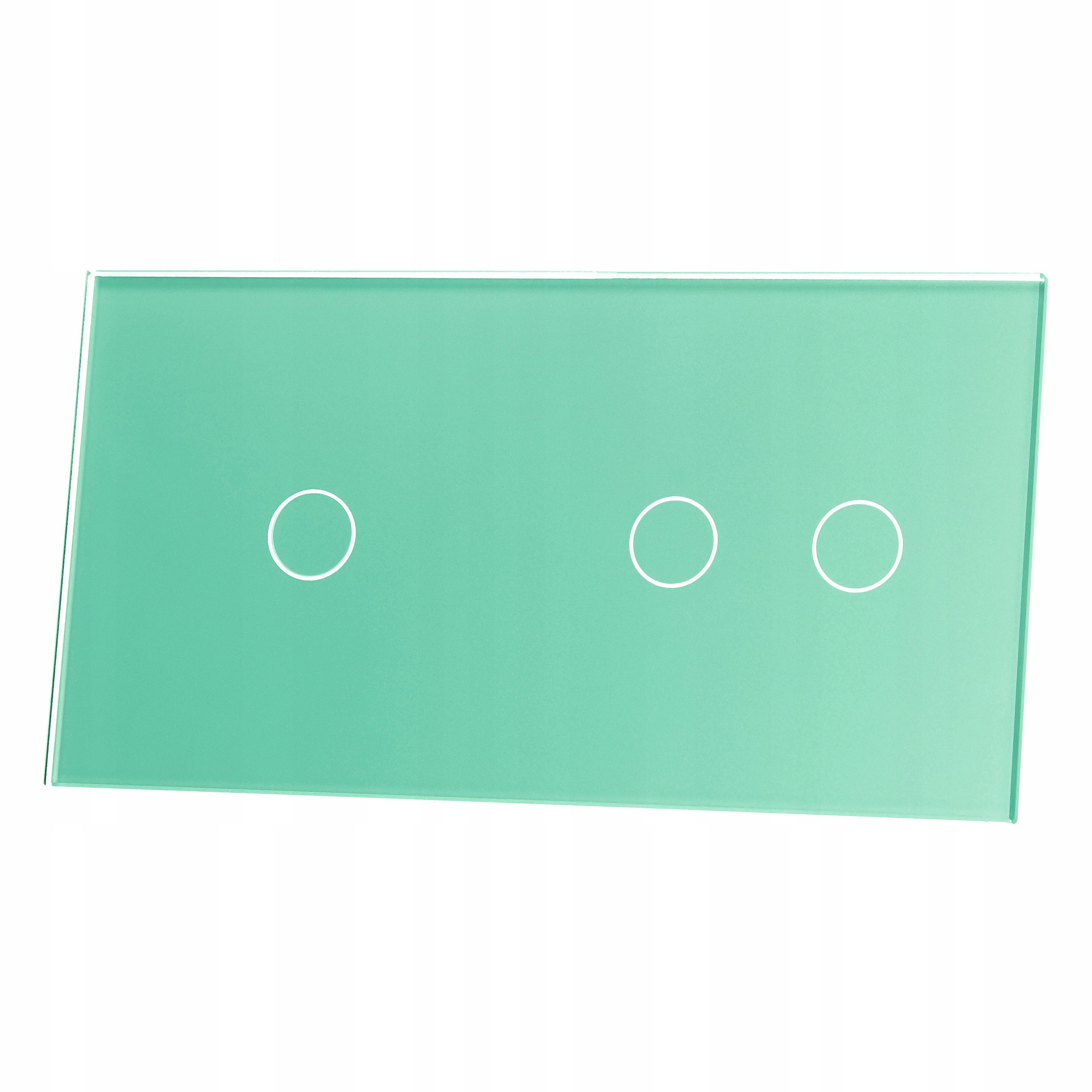 PANEL SZKLANY 1+2 (2 PUSZKI) - ZIELONY LIVOLO