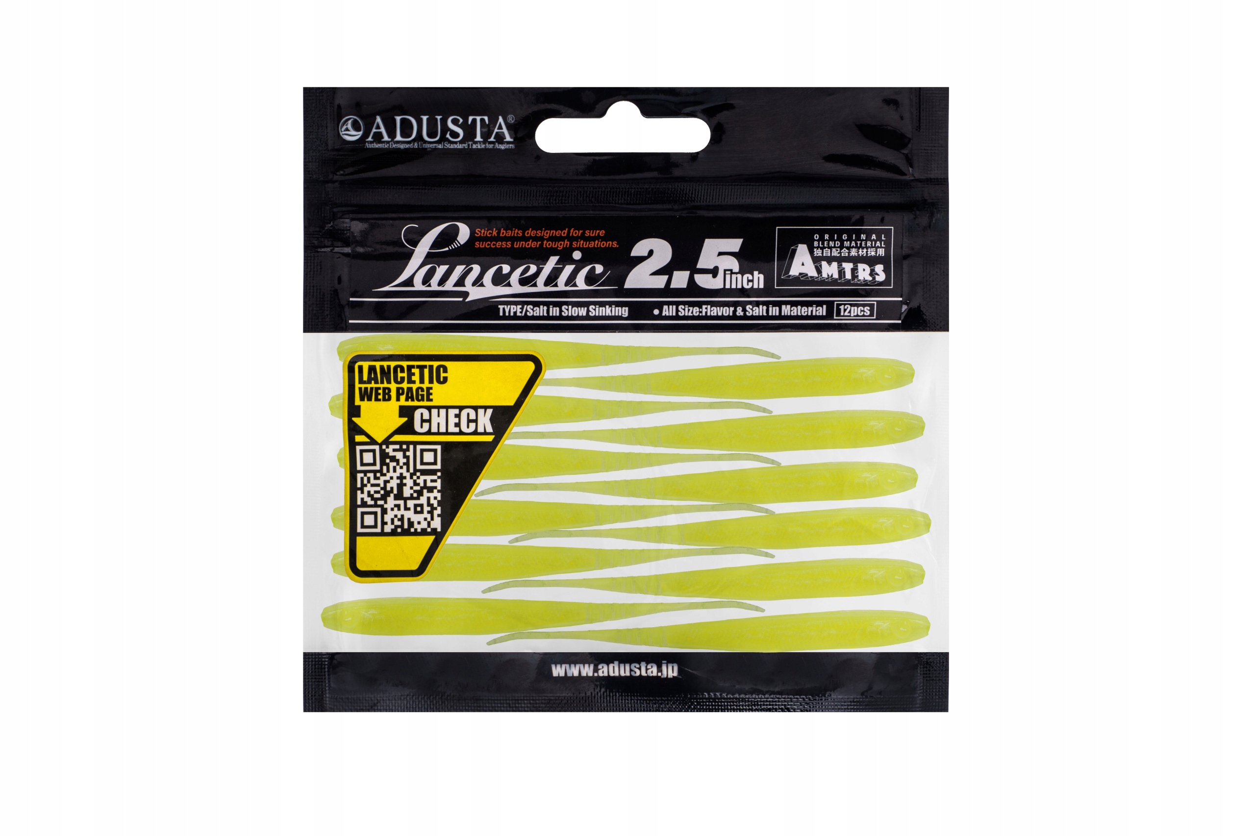 ADUSTA LANCETIC 6CM, 0.6G, 117 CHART WHITE