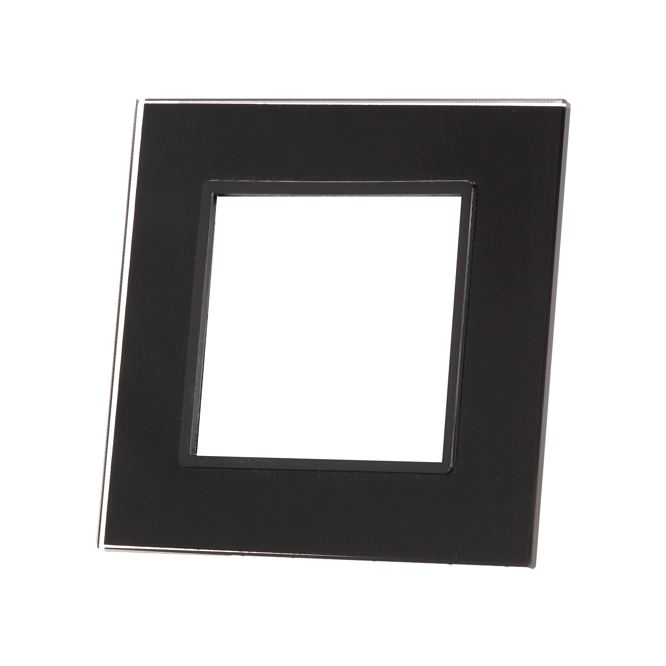 RAMKA SZKLANA POJEDYNCZA - CZARNA LIVOLO