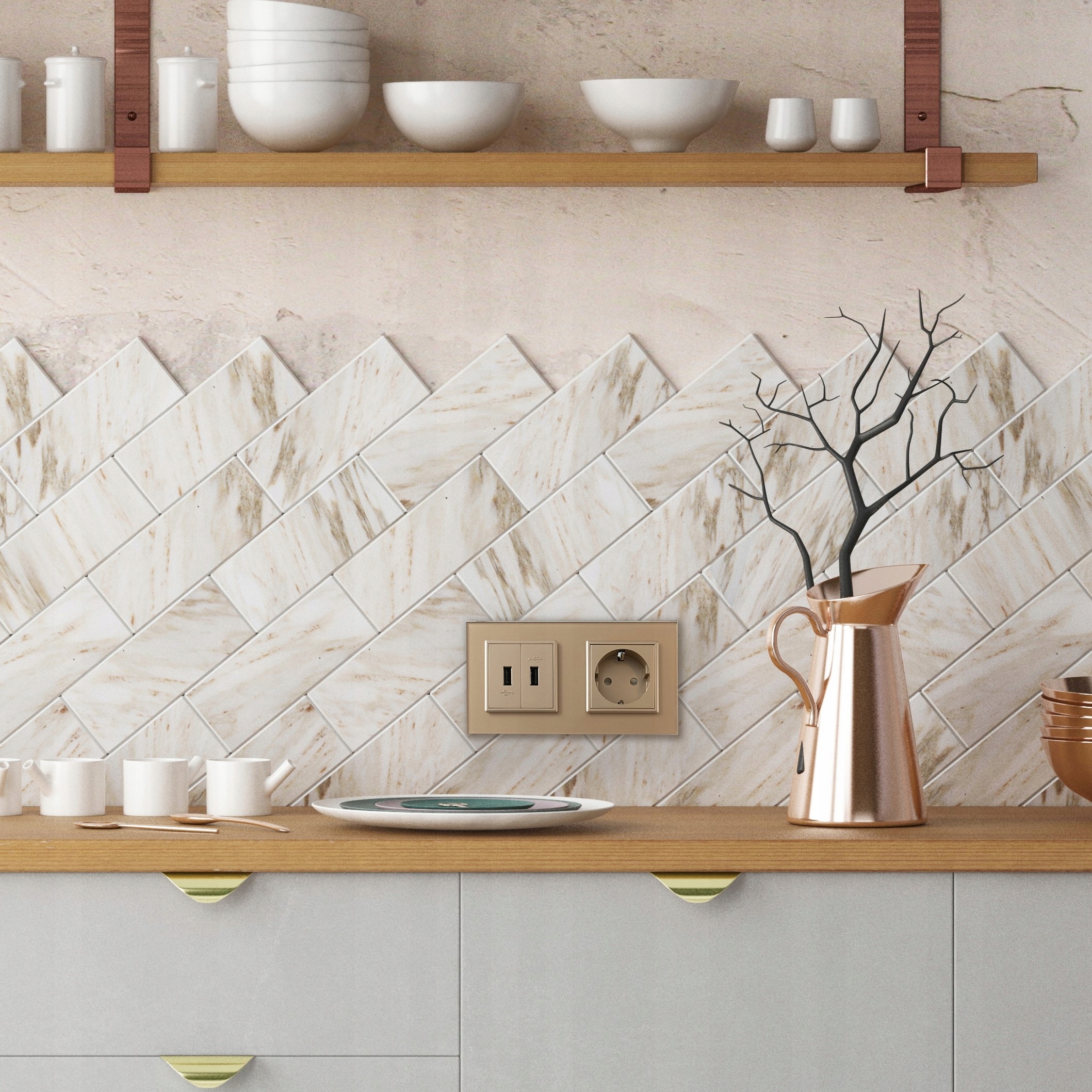 VL-W03EU-68 GNIAZDO 16A LIVOLO SZKŁO STANDARD EU