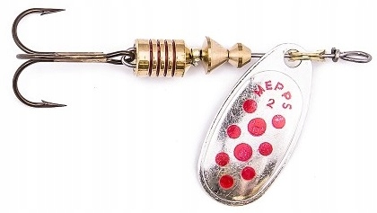 MEPPS COMET DECORE SREBRNY/CZERWONE KROPKI 2/4,5G