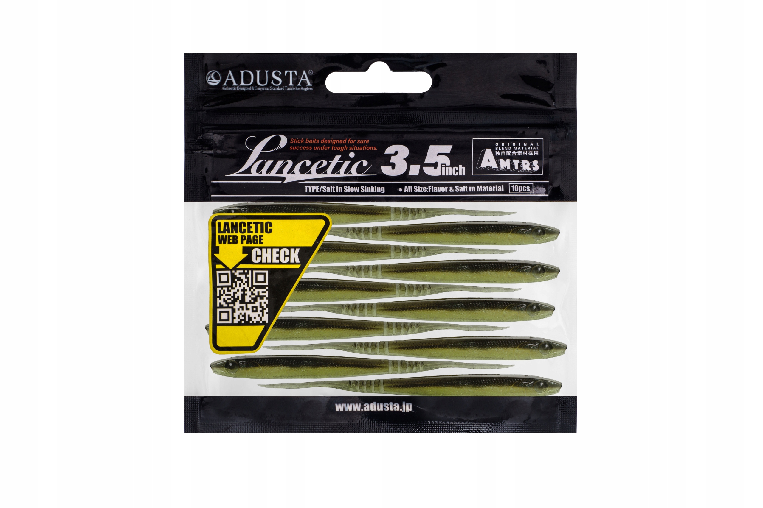 ADUSTA LANCETIC 8,5CM, 1.6G, 118 GHOST AYU