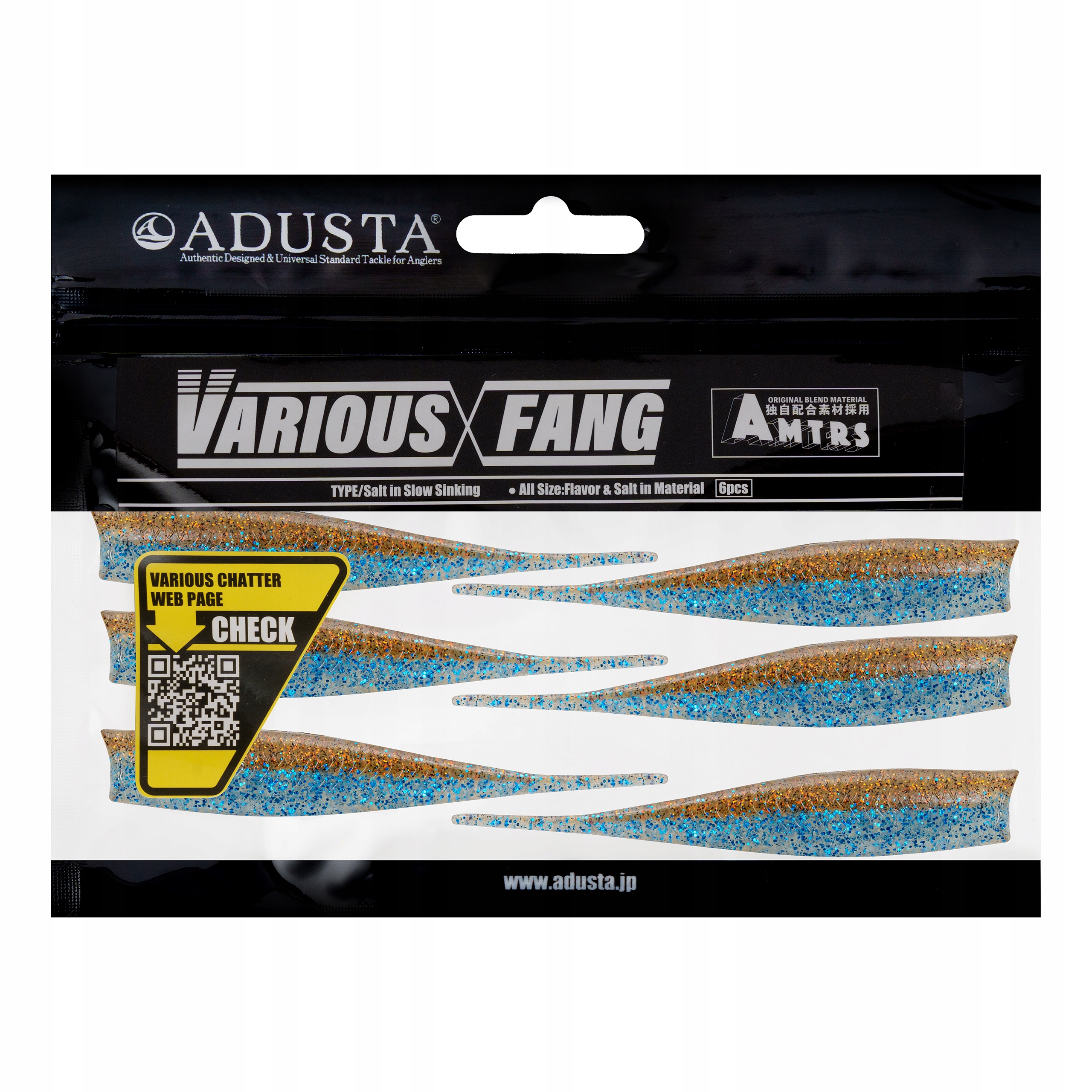 ADUSTA VARIOUS FANG 4" 10CM 119 SPAWNING SHRI