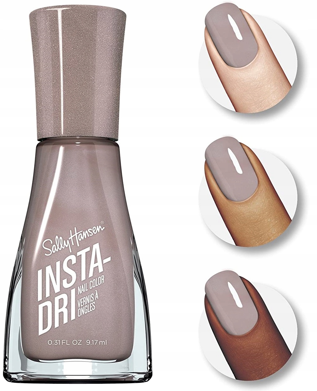 Sally Hansen Insta Dri 183 Making Mauves 9 Ml Lakier Do Paznokci