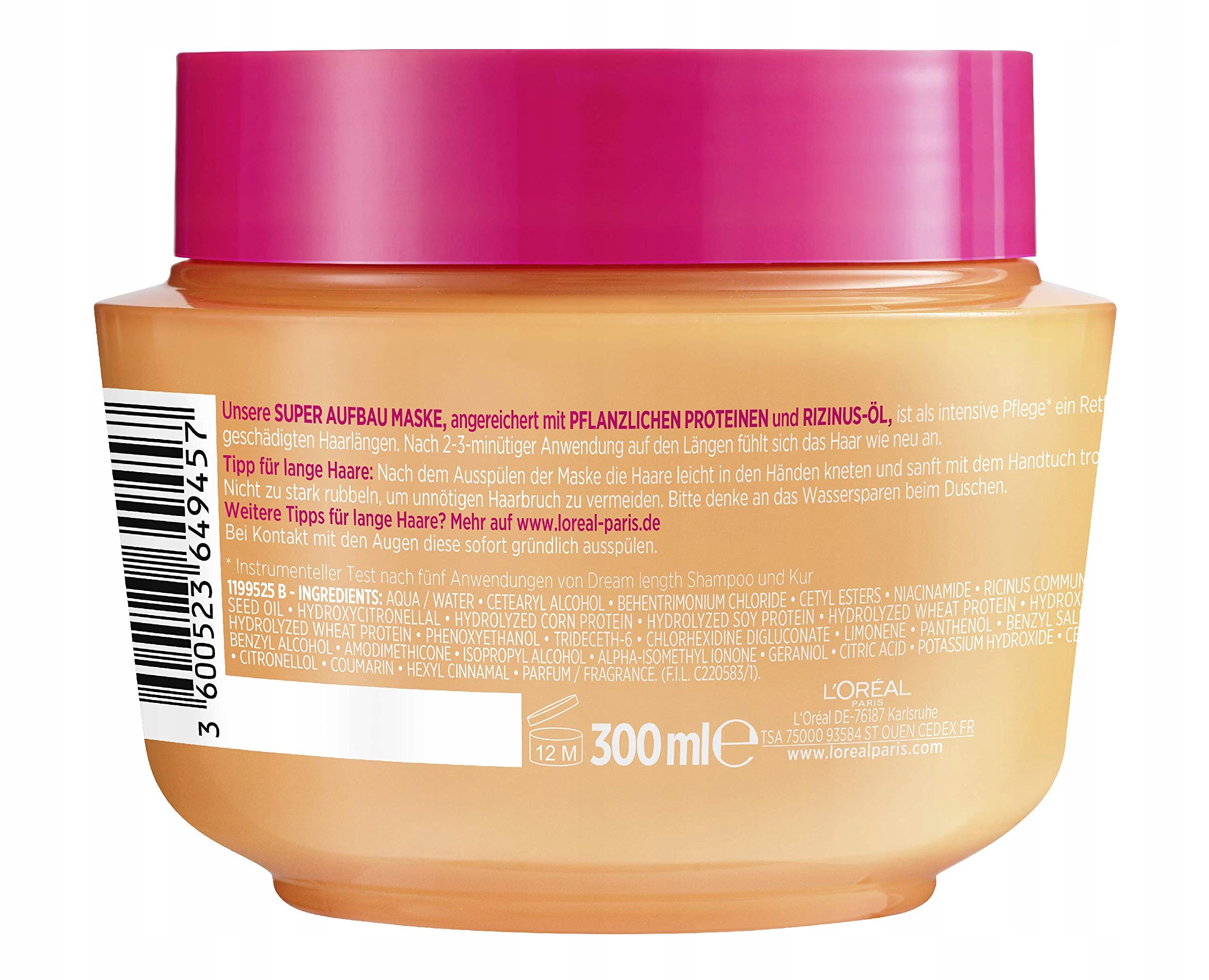 L'oréal Paris Elvital Anti Split Ends Maska Do Włosów Długich 300 Ml