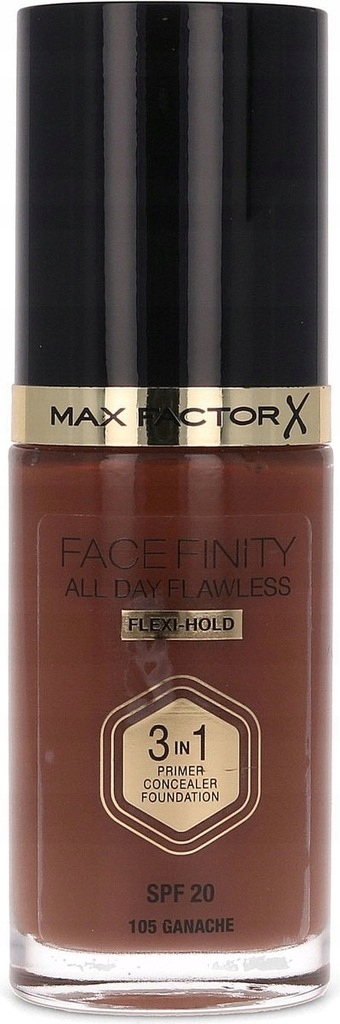 Max Factor Facefinity All Day Flawless Podkład Flexi Hold 3 W 1 105 Ganache