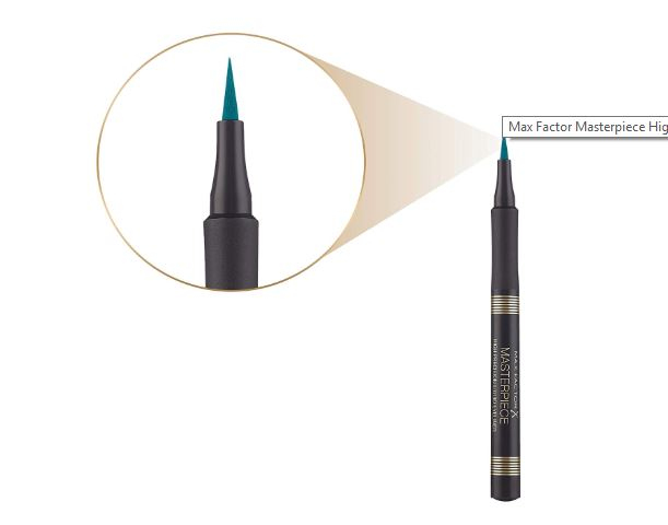 Max Factor - Eyeliner Masterpie High Prec Liq 40 Turquoise Turkusowy