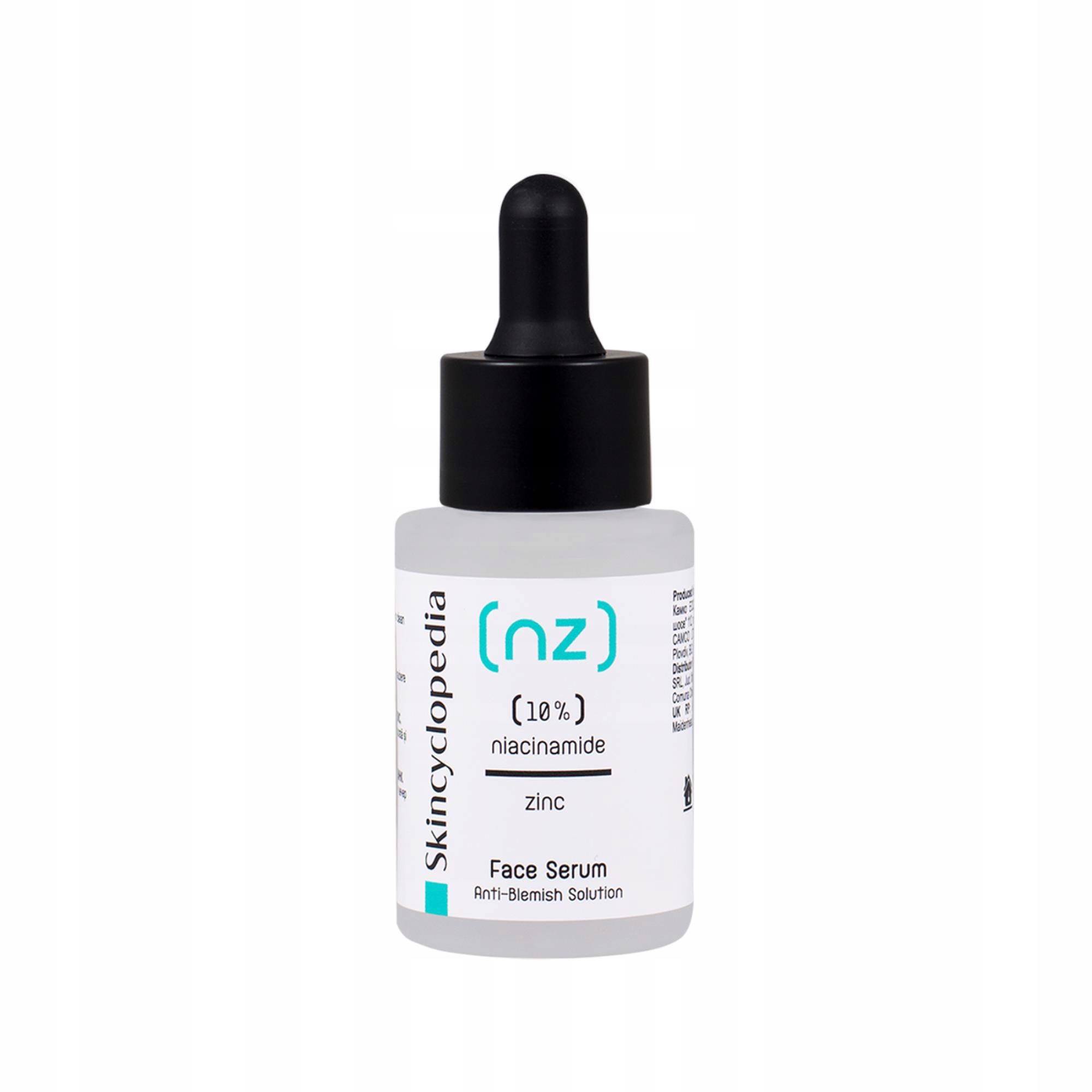 Skincyclopedia Serum Do Twarzy Przeciwzmarszcz. 10% Niacynamid 1%Cynk 30Ml