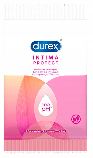 Chusteczki Durex Intima Protect 20 Szt.