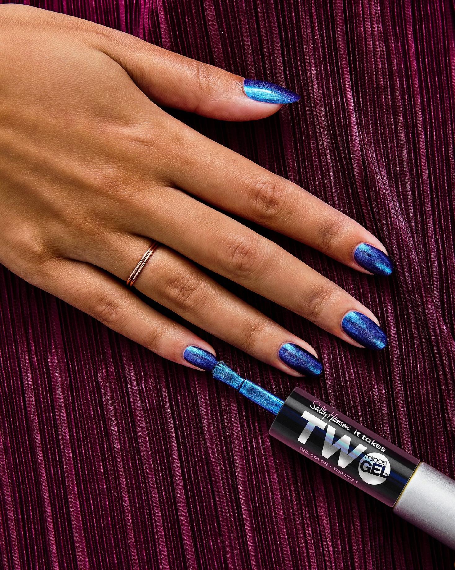 Sally Hansen Miracle 970 Hyp-Nautical 7,5 Ml Żelowy Lakier Do Paznokci 2 W1