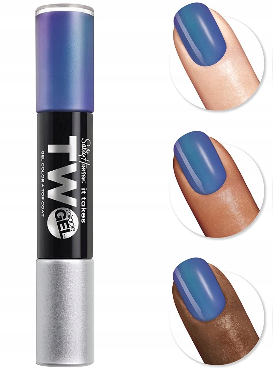 Sally Hansen Miracle 970 Hyp-Nautical 7,5 Ml Żelowy Lakier Do Paznokci 2 W1