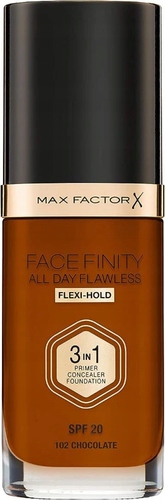Max Factor X Facefinity All Day Flawless 3-W-1 Foundation 102 Czekoladowy