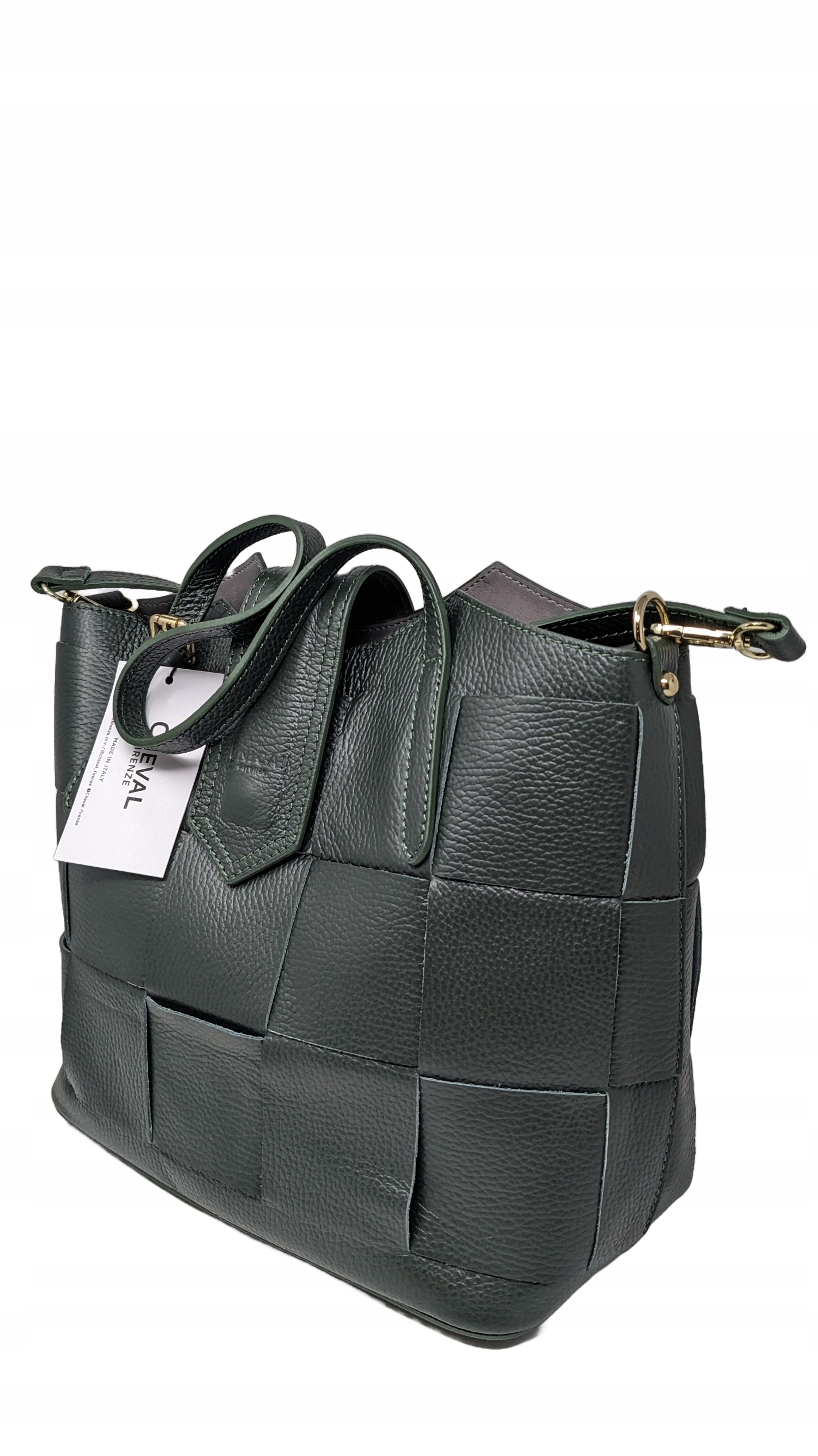 Torebka Damska Skóra Naturalna Cheval Firenze Włochy Na Ramię 31 X25 X14 Cm