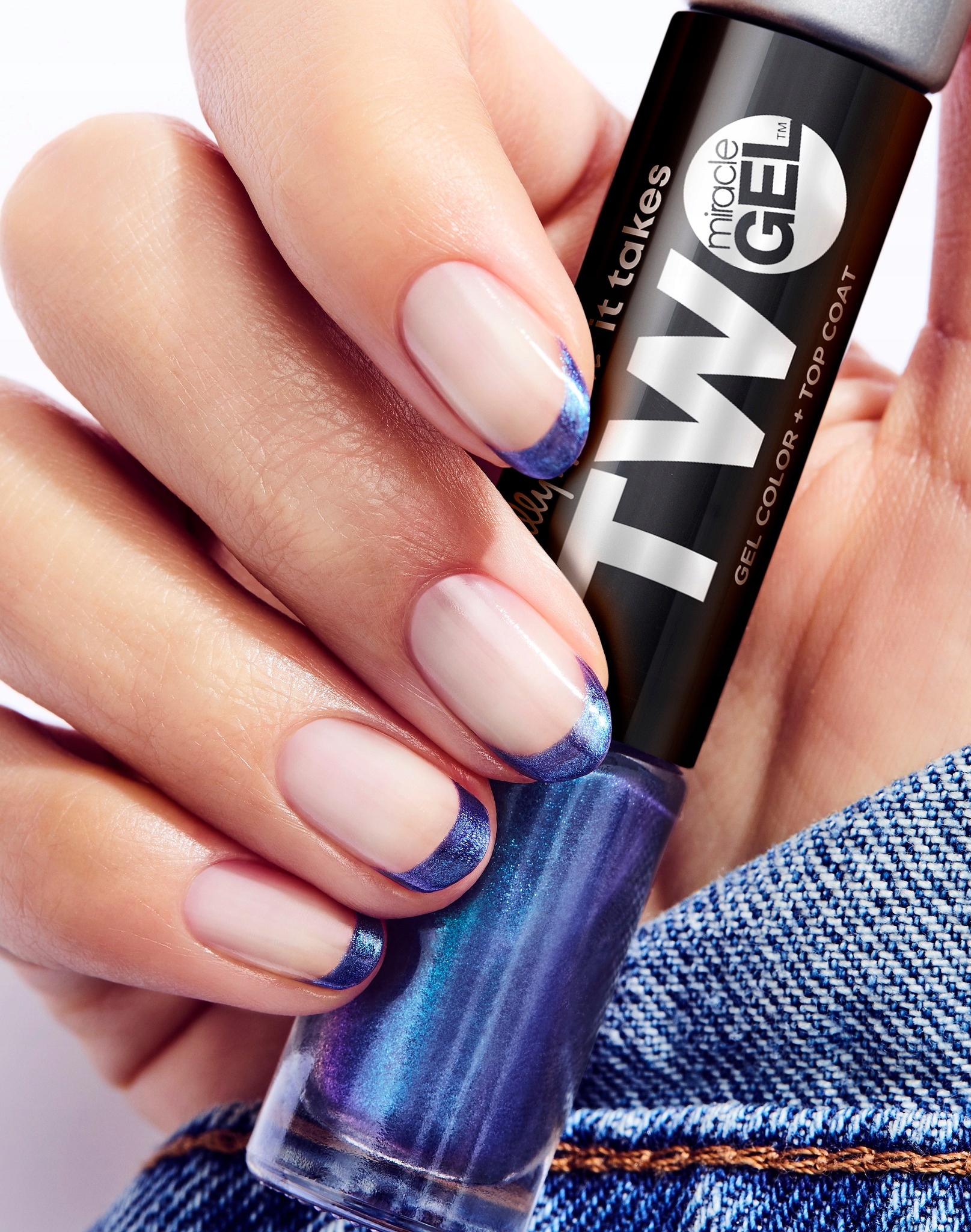 Sally Hansen Miracle 970 Hyp-Nautical 7,5 Ml Żelowy Lakier Do Paznokci 2 W1