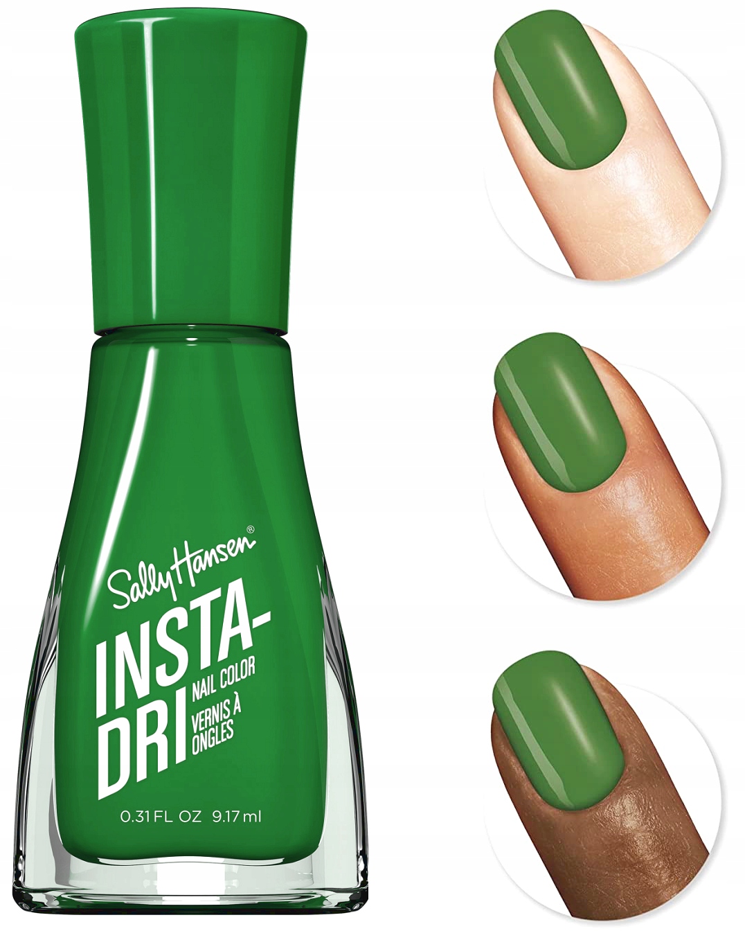Sally Hansen Insta Dri Lakier Yaasss Green 728