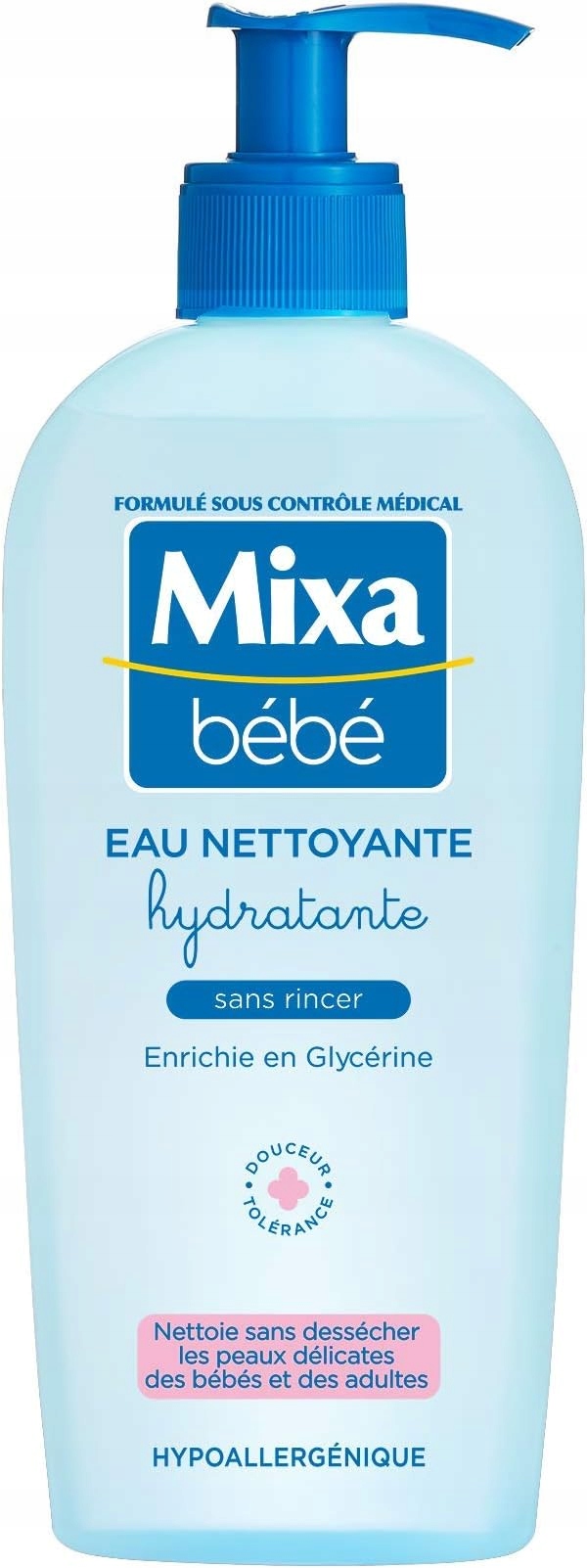 Mixa Bebe Woda Oczyszczająca Dla Niemowląt Bez Płukania 250 Ml