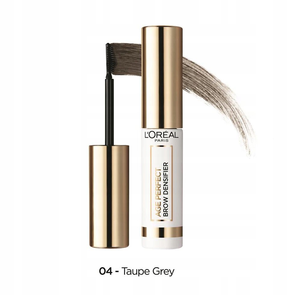 L´oréal Paris 04 Taupe Grey Age Perfect Brow Densifier Tusz Do Brwi 4,9 Ml